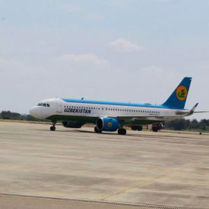 First charter flight from Uzbekistan arrives