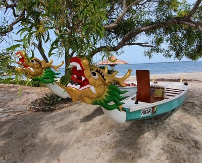 Dragon boats are popular in Jaffna