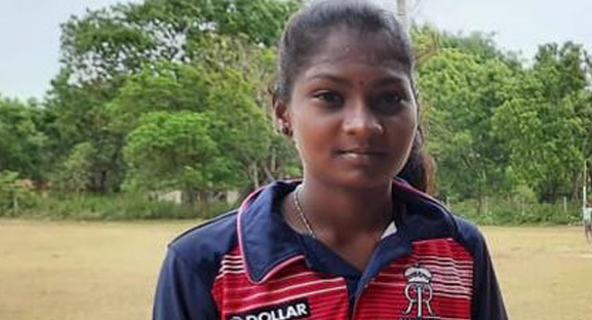 First Tamil girl to under 19 cricket squad