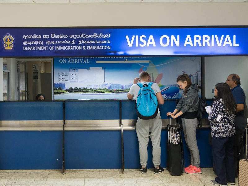 Tourist  have started to arrive in Sri Lanka compared to the previous months.