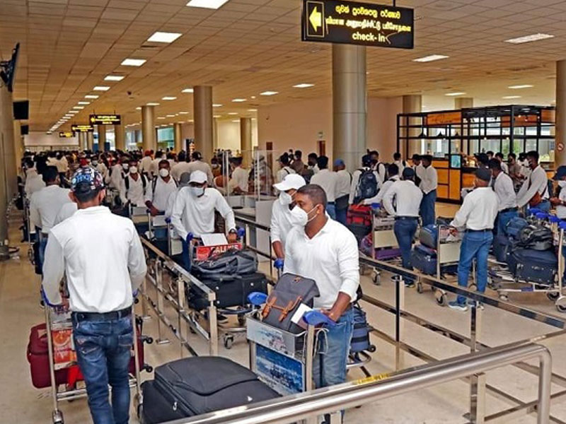 What are the bottle necks preventing Sri Lankans working abroad