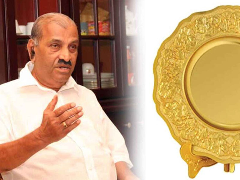Divine Disappearance: Gold Tray Vanishes from Katharagama