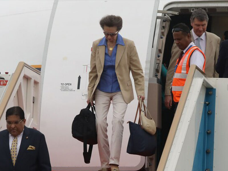 Princess Anne’s Bag and Shoes