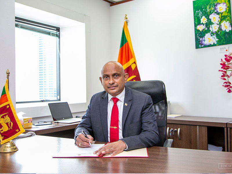 Senarath Dissanayake Assumes Duties in Singapore