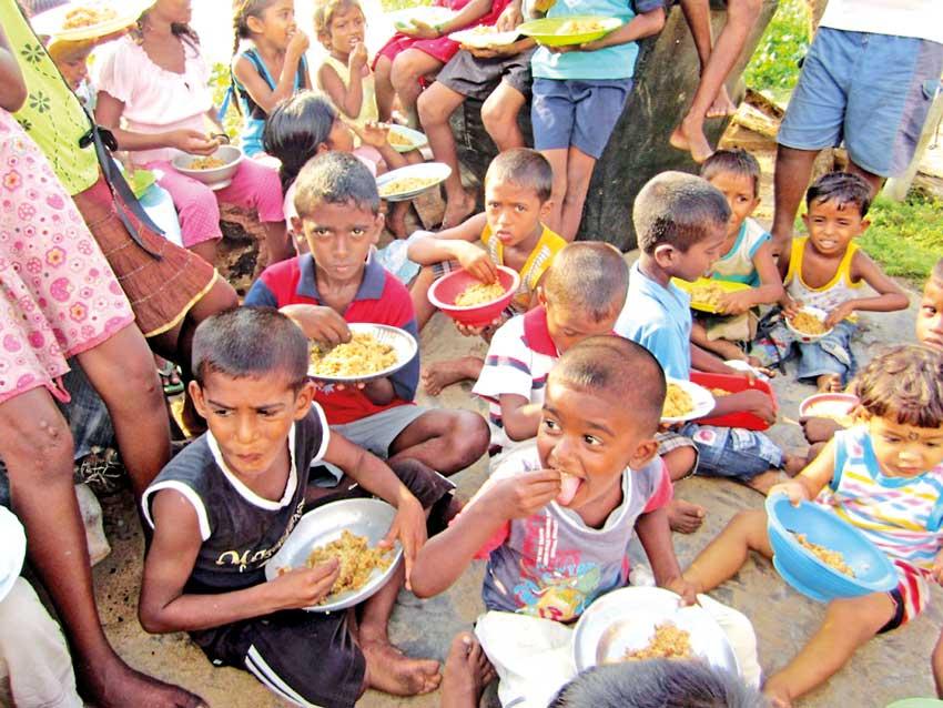 Malnutrition Dispute and Sajith