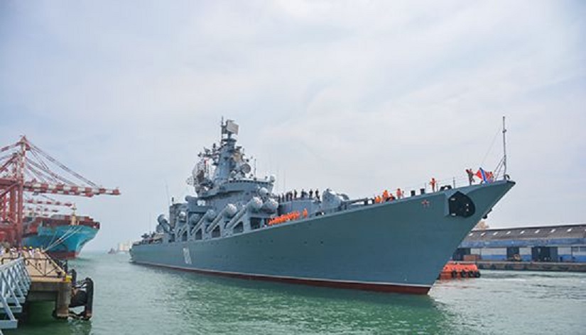Russian Naval Ship in Colombo