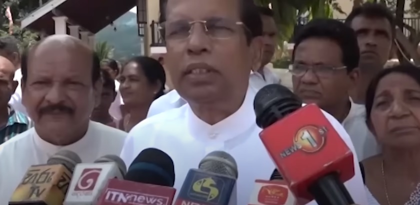 Is Sirisena Cornered?